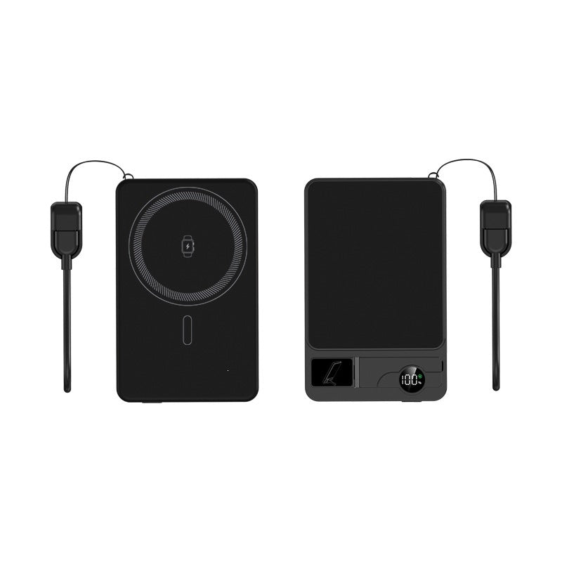 Portable power bank with integrated wireless charging technology and dual fast charging function Kalsten