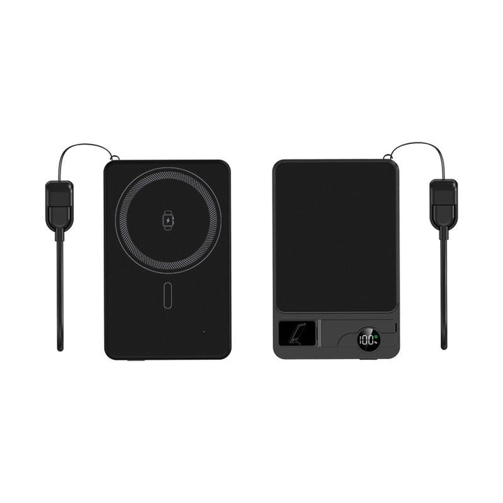 Portable power bank with integrated wireless charging technology and dual fast charging function Kalsten