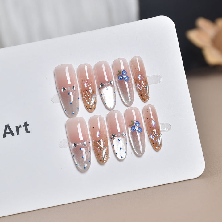 Decorative Glimmering Press-On Nail Art Set Kalsten