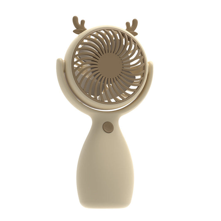 Cooling hands-free rechargeable dual bear-ear neck fan with adjustable speeds Kalsten