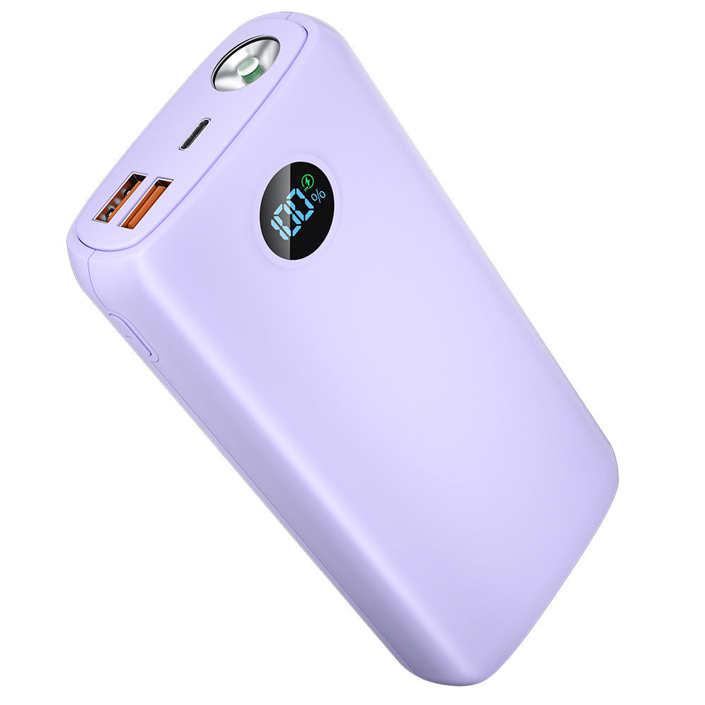 Power bank with integrated LED flashlight and digital display Kalsten