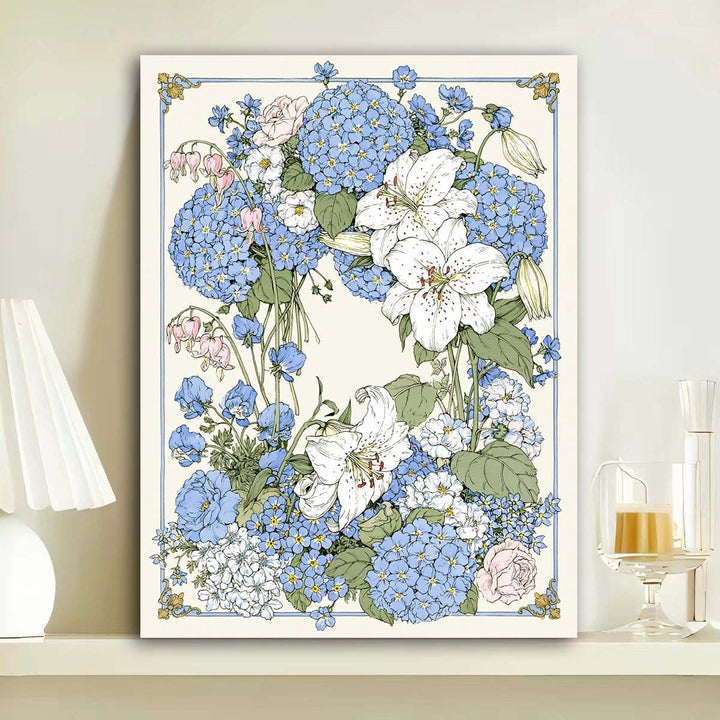 Botanical Floral Wall Art Kalsten