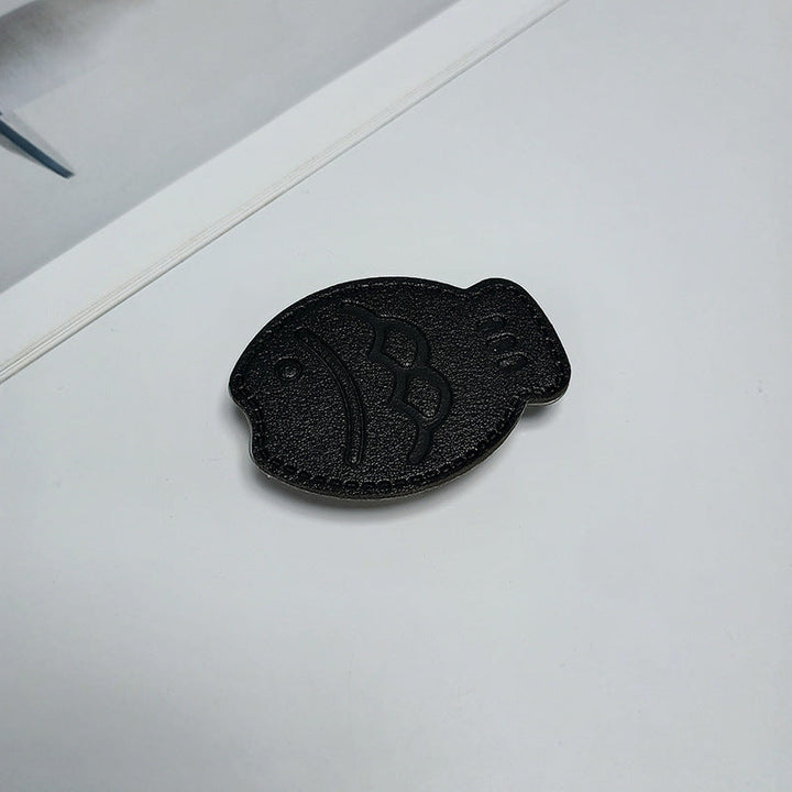 Fish-Shaped Leather Phone Holder Kalsten