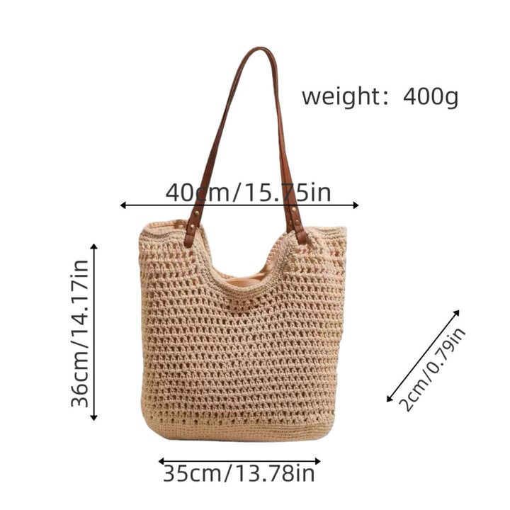 Airy Macrame Beach Bag Kalsten