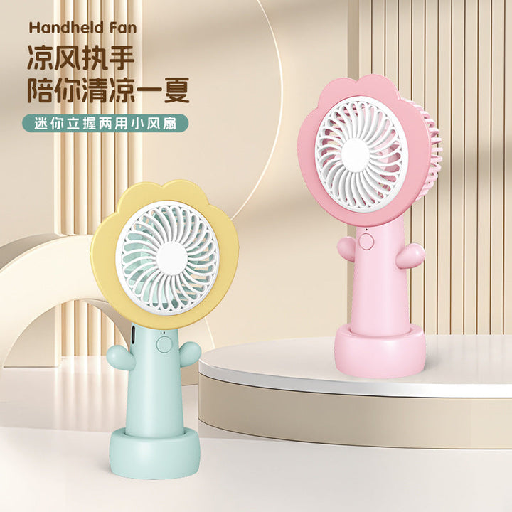 Flower-Shaped Handheld Cooling Fan Kalsten