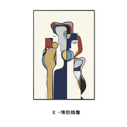 Abstract Figure Art Print