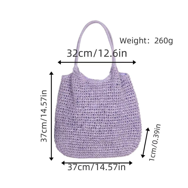 Handcrafted mesh tote Kalsten