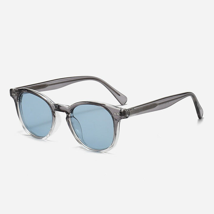 Women's Round Sunglasses with Stylish Pattern and UV Protection Kalsten