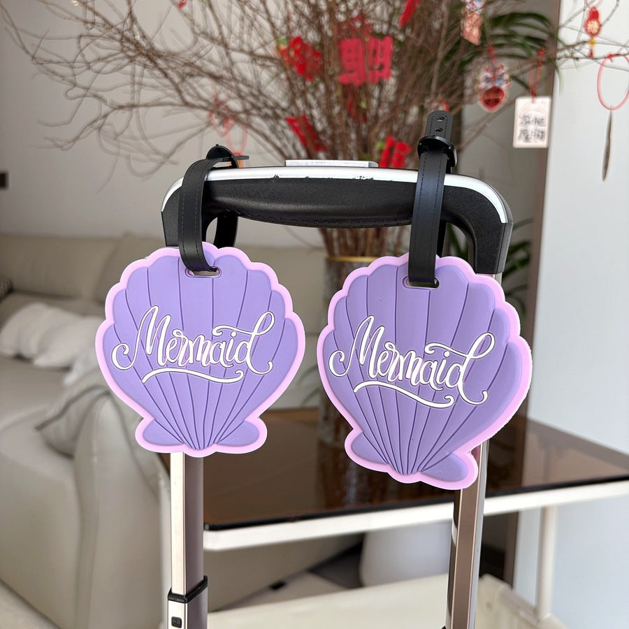 Mermaid Shell-Shaped Luggage Tag Kalsten