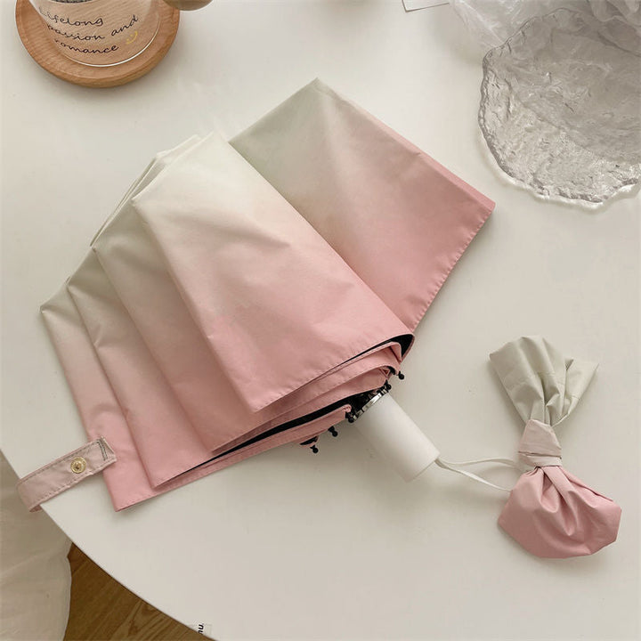 Women's Foldable Umbrella with User-Friendly Opening Mechanism Kalsten