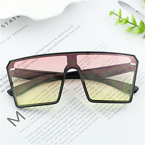 Women Oversized Shield Sunglasses Kalsten
