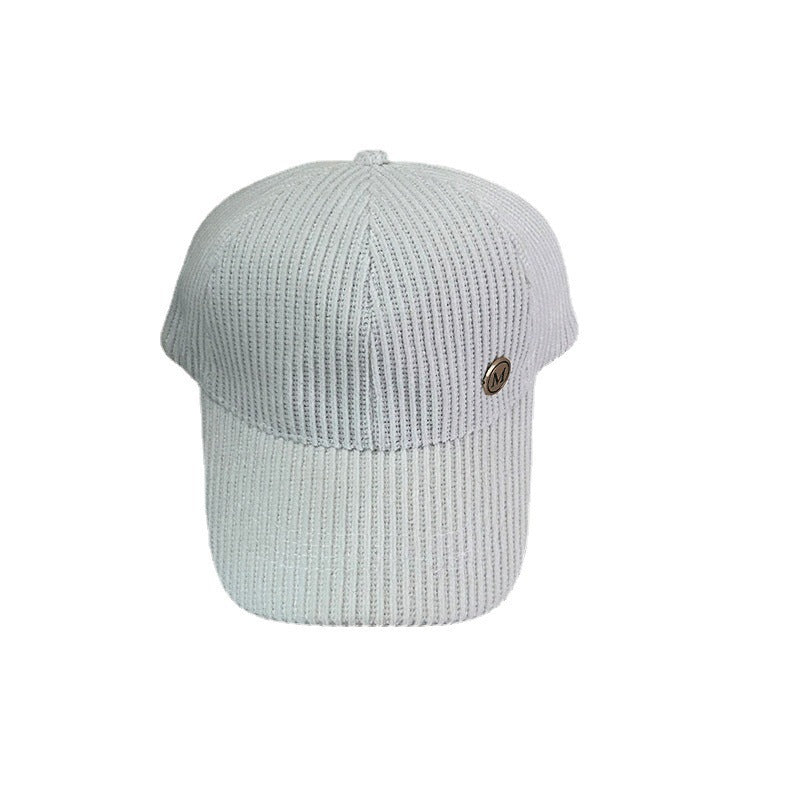 Women's Textured Corduroy Baseball Cap Kalsten