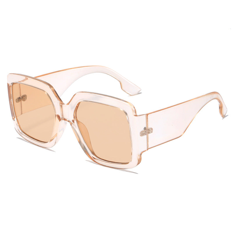 Women modern square sunglasses with mirror lenses Kalsten