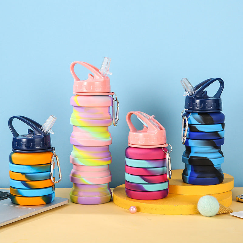 Women Flexible Foldable Drinking Bottle Kalsten