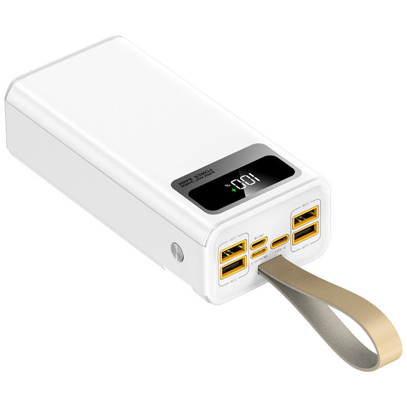 Portable power bank with intelligent LED charging status display and multi-USB ports Kalsten