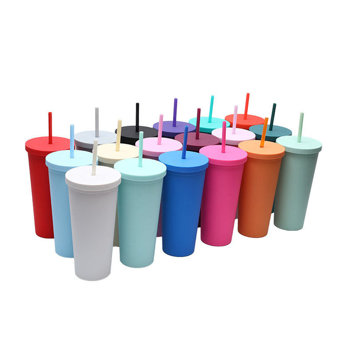 Unisex silicone drinking cup with leak-proof lid Kalsten