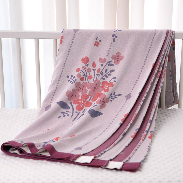 Ladies bedspread with playful nature motif Kalsten
