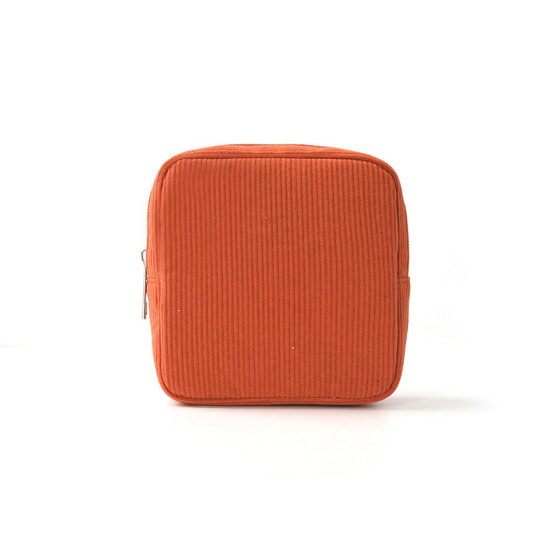 Cosmetic storage bag with structured surface Kalsten