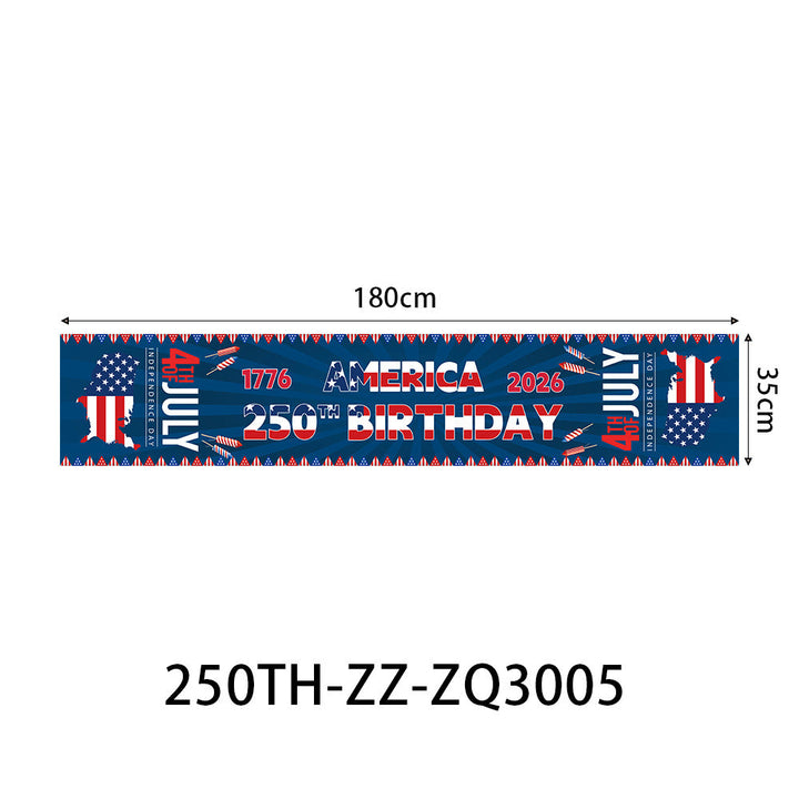 Unisex Festive Banner Decoration Kalsten