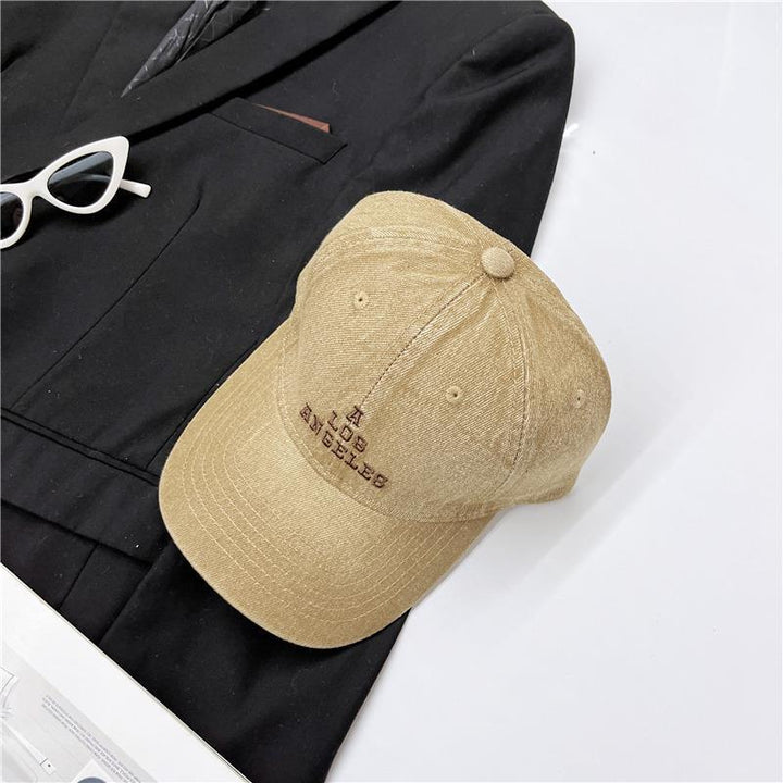 Women's Distressed Vintage Los Angeles Baseball Cap Kalsten