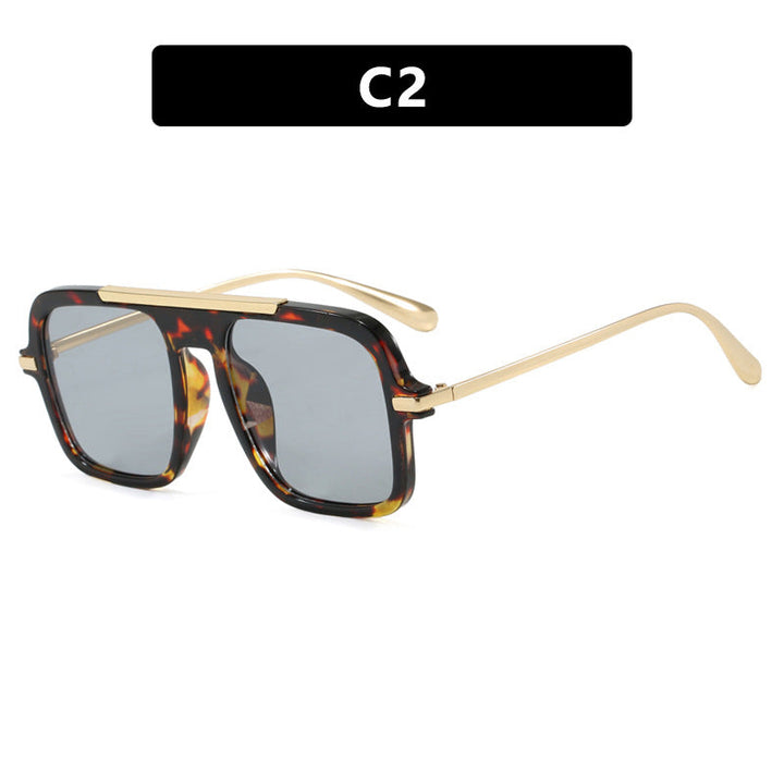 Women's square sunglasses with luxurious metal frame and sturdy lenses Kalsten