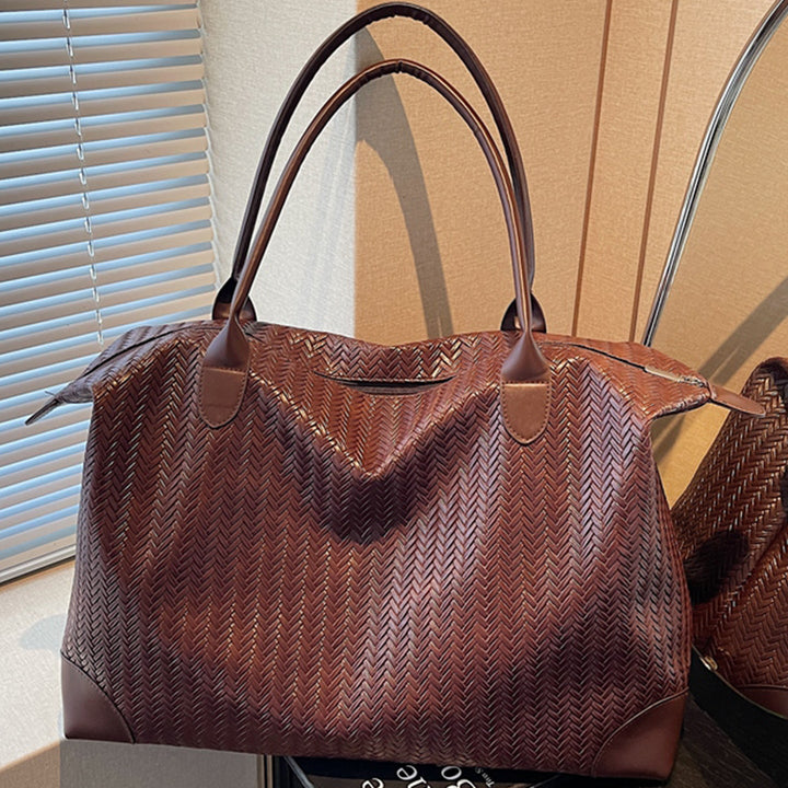 Luxurious Travel Bag In Modern Zigzag Pattern Kalsten