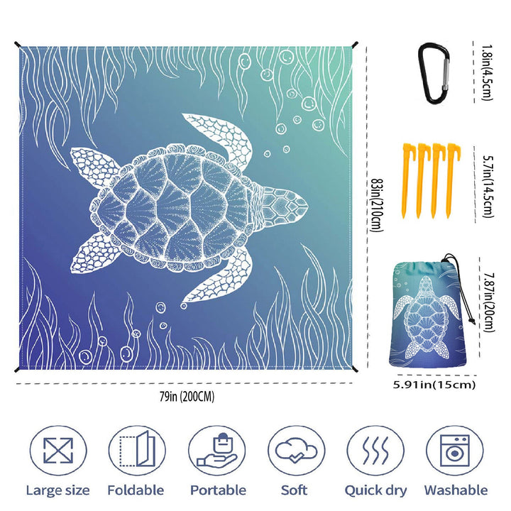 Large Outdoor Multi-Functional Picnic Blanket Kalsten