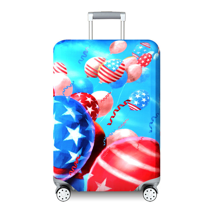 Unisex nan Kids Luggage Cover for Hard Shell Suitcases with Fun Space Design made of Elastic Polyester-Spandex Kalsten