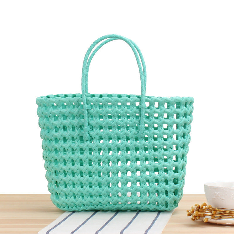 Handcrafted basket bag with unique structural design Kalsten
