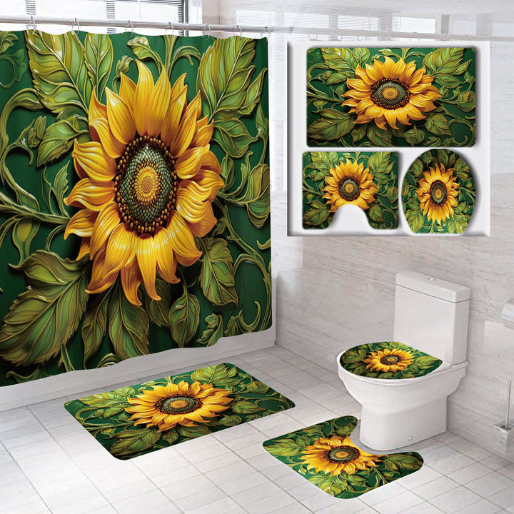 Floral Bathroom Set Kalsten