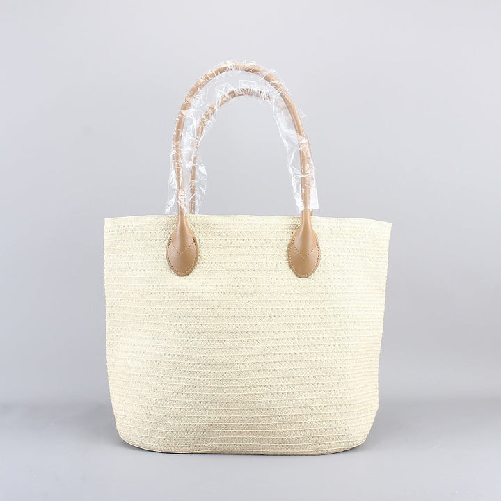 Shopping bag made of eco-friendly natural material with reinforced carrying handles Kalsten