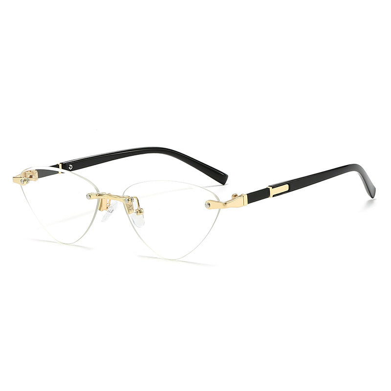 Ladies fashionable Cat-Eye sunglasses with elegant metal frame Kalsten