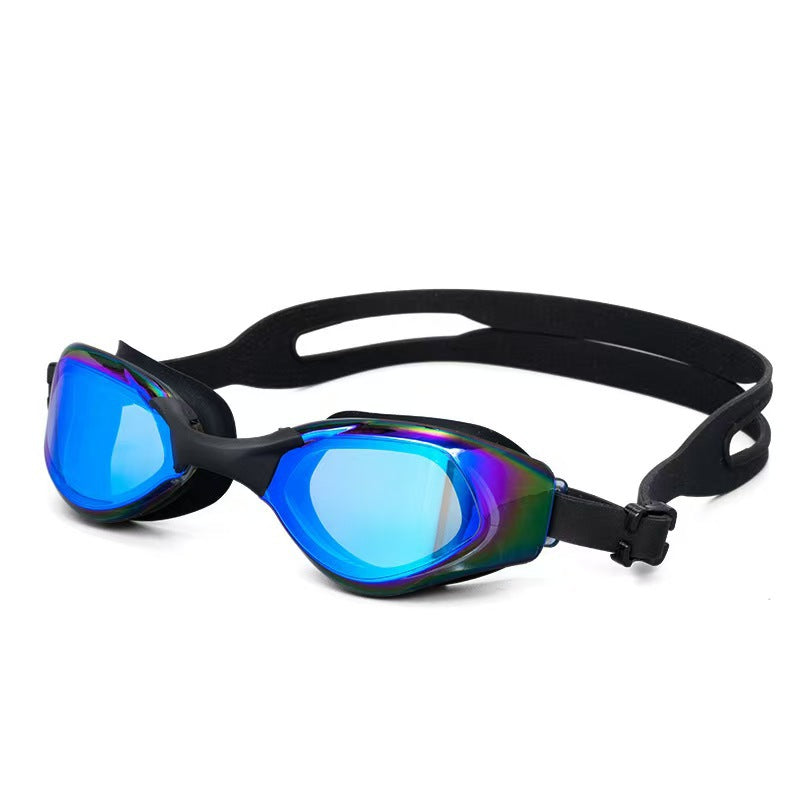 Swim protection goggles with ventilated lenses and adjustable headband Kalsten