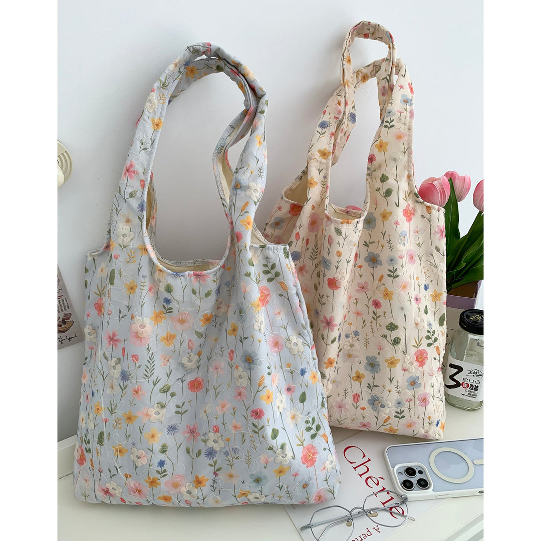 Eco-Friendly Tote Bag With Floral Design Kalsten