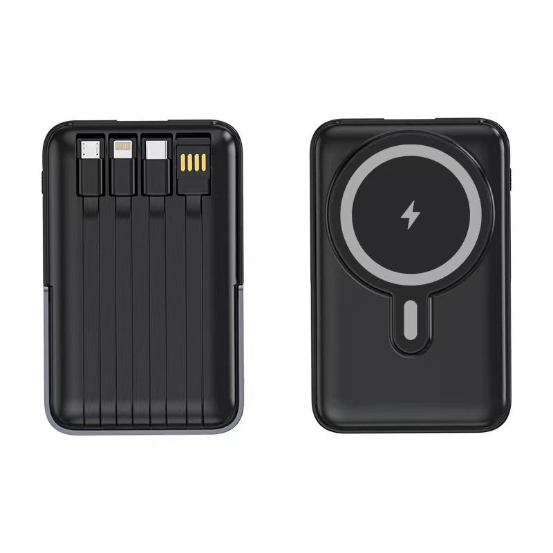 Powerbank with integrated charging cable and magnetic charging function Kalsten