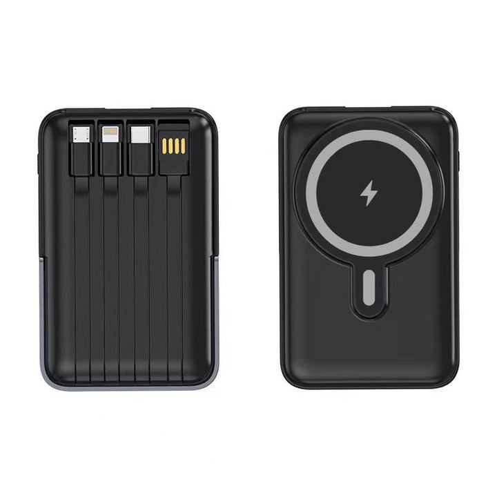 Powerbank with integrated charging cable and magnetic charging function Kalsten