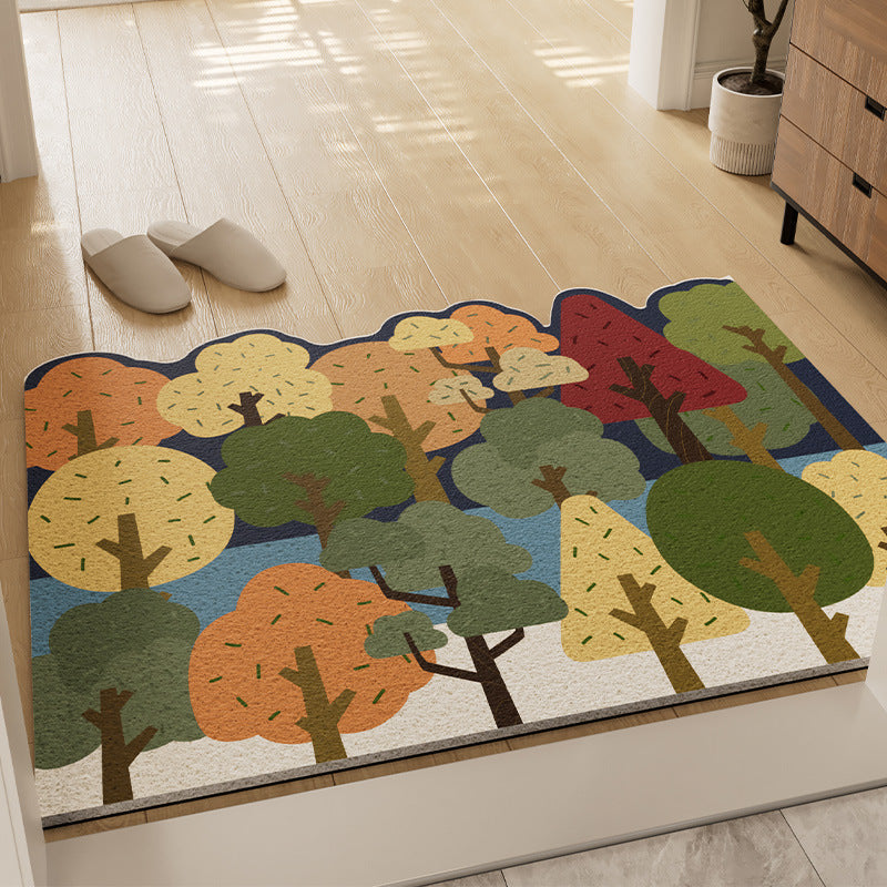 Forest-Themed Non-Slip Bath Mat Kalsten