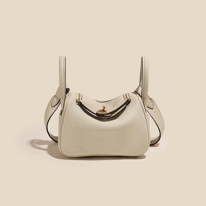 Structured Leather Handbag Kalsten
