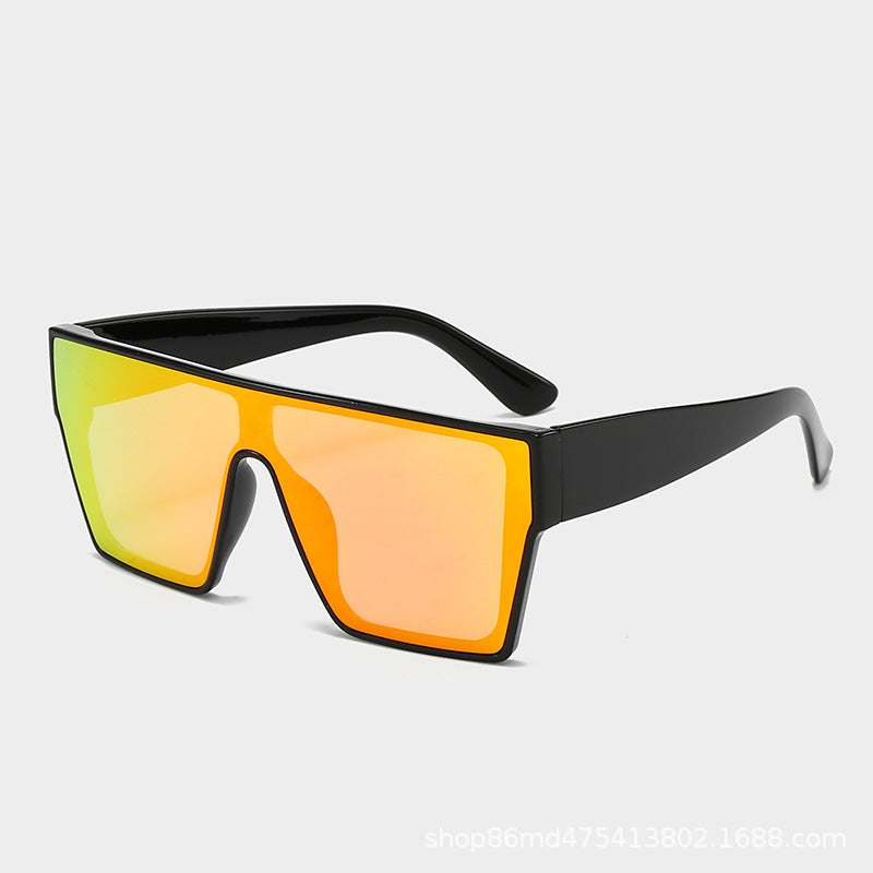 Women's large rectangular sunglasses with modern frame and UV protection Kalsten