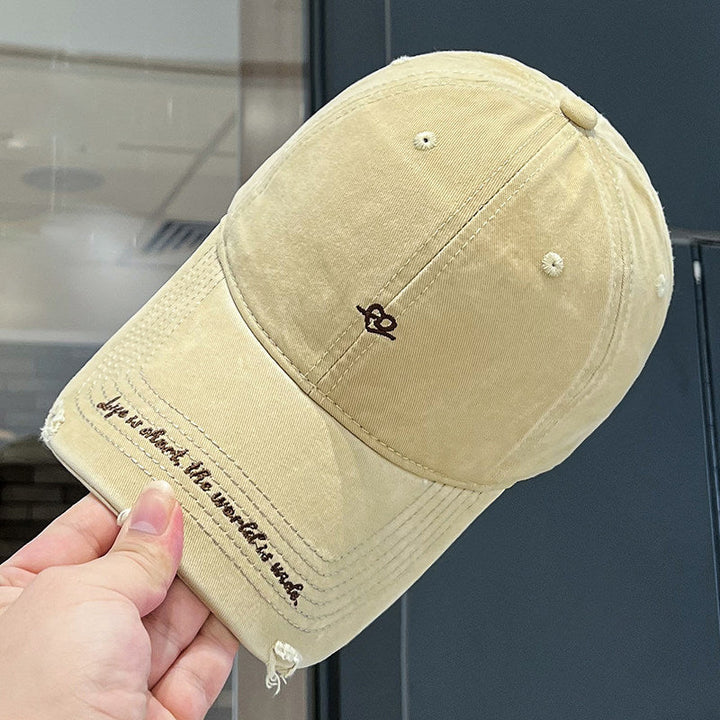 Women's Distressed Vintage Style Baseball Cap Kalsten