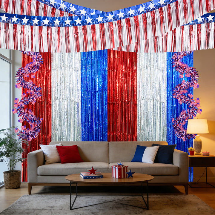 Unisex decorative confetti garland with metallic sequins and flexible wire core Kalsten