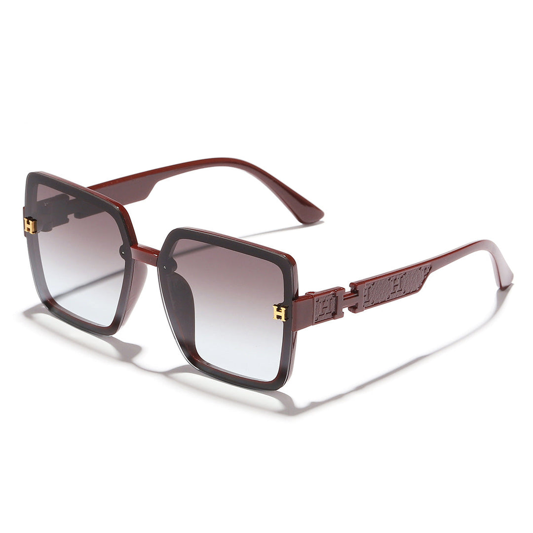 Women's oversized fashionable sunglasses with elegant gradient Kalsten