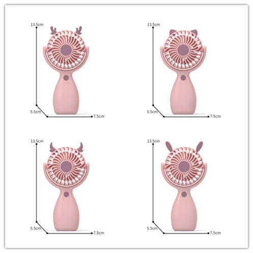 Unisex Portable Handheld Fan with Flexible Design Kalsten