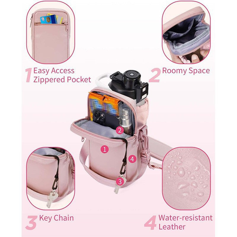 Multifunctional Water Bottle Bag with Insulated Compartment Kalsten