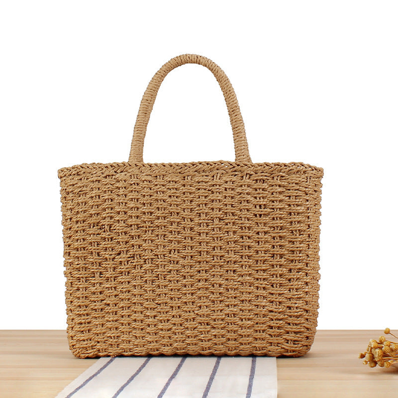Handbag Made of Durable Natural Woven Material Kalsten