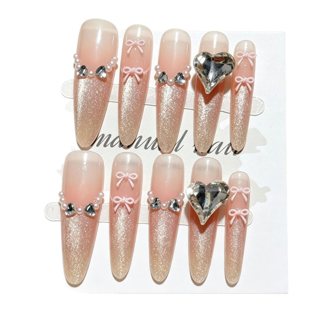 Decorative Rhinestone Nail Art Tips Kalsten