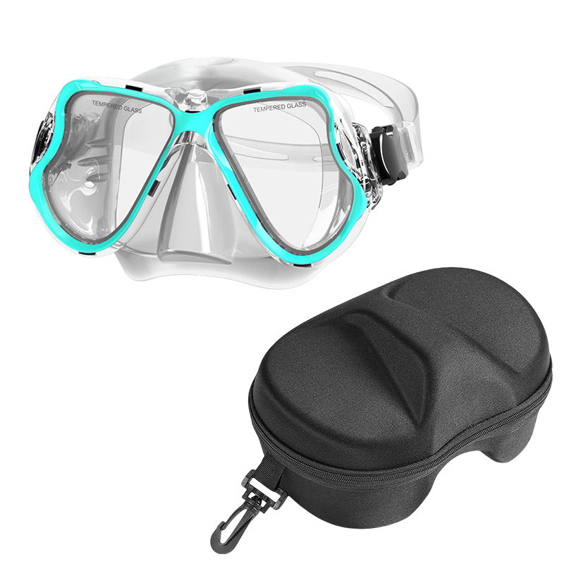 Diving mask with wide field of vision and comfortable wearing comfort Kalsten