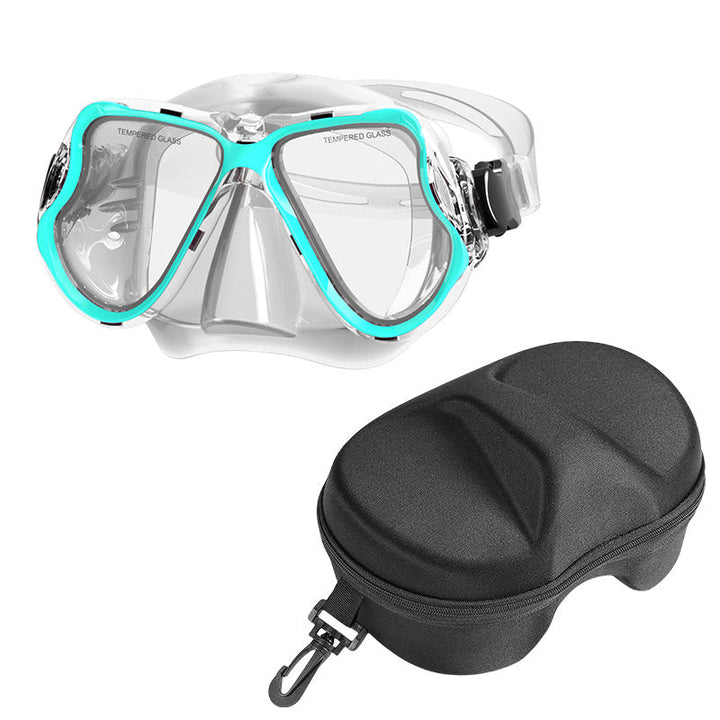 Diving mask with wide field of vision and comfortable wearing comfort Kalsten