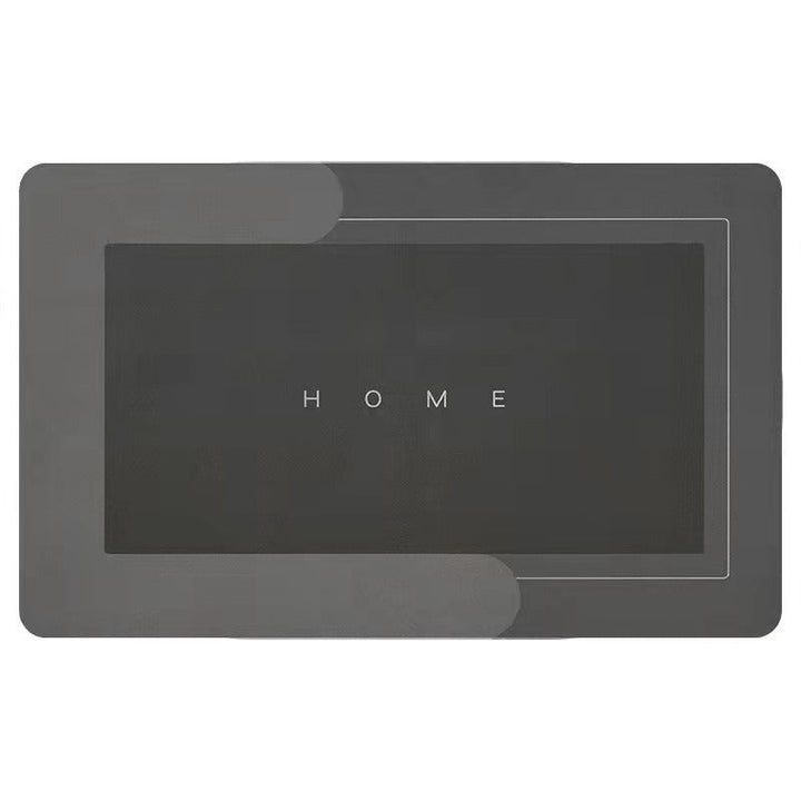Large Rectangular Anti-Slip Silicone Placemat With Heat-Resistant Surface And Raised Edge Splash Guard