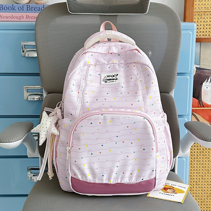 Cute Printed School Backpack